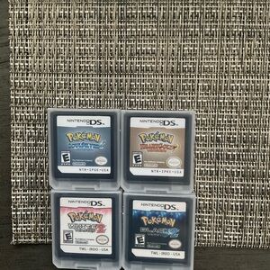 Pokemon 4 game ds bundle
